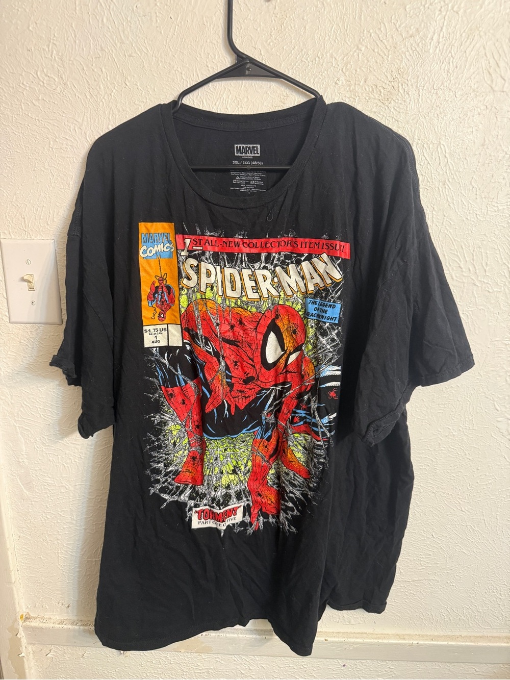 Marvel Spider-Man #1 Graphic Tee - Black